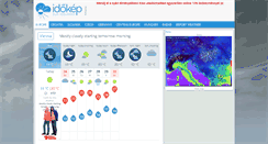 Desktop Screenshot of idokep.eu